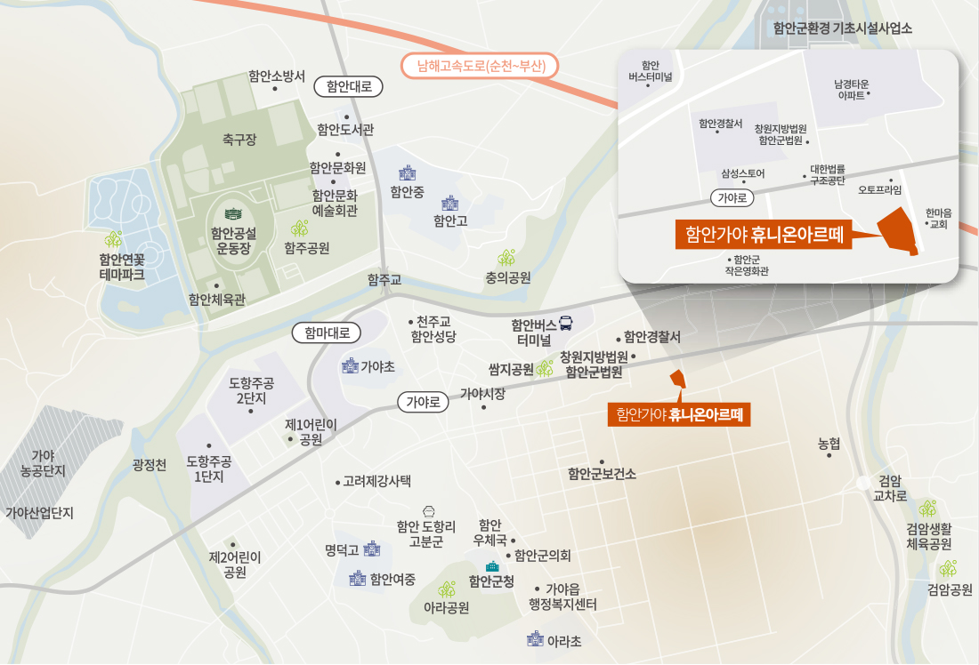 입지환경 지도